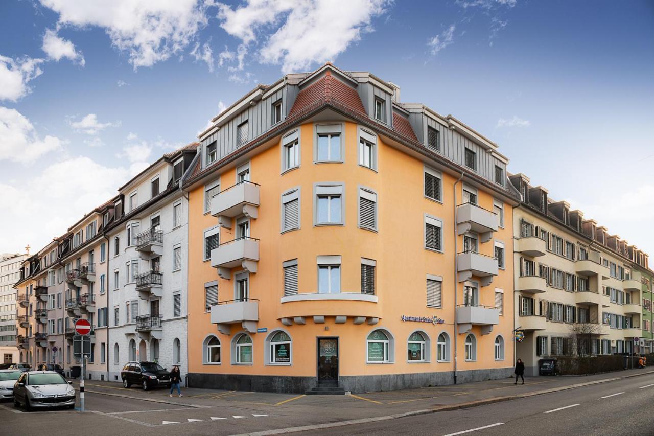 Swiss Star Apartments - Contactless Self Check-In Цюрих Экстерьер фото